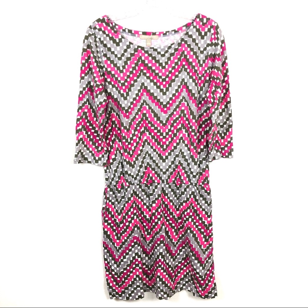 Banana Republic Geometric Pattern Dress